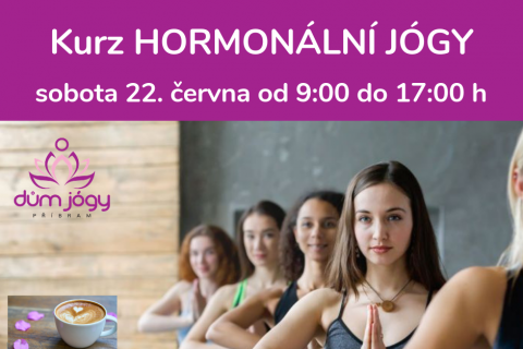 Celodenní KURZ HORMONÁLNÍ JÓGY - sobota 22. června 19