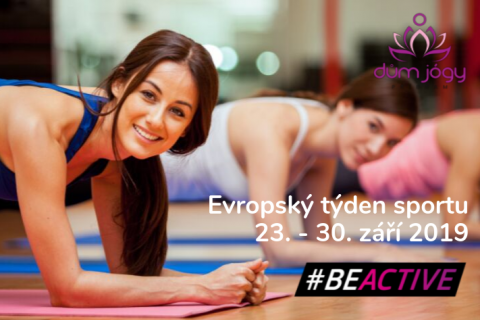 Evropský týden sportu 23. - 30. září 19   #BEACTIVE