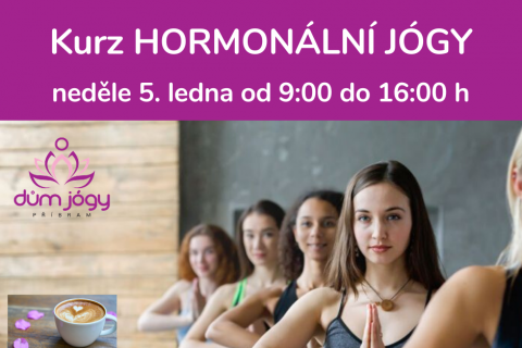 Celodenní KURZ HORMONÁLNÍ JÓGY - neděle 5. ledna 20