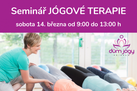 SEMINÁŘ JÓGOVÉ TERAPIE - sobota 14. března 20