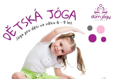 Hravá dětská jóga pro děti od 6 do 9 let opět v rozvrhu