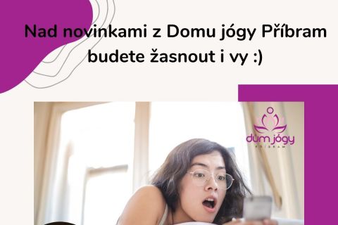 Co je nového v Domu jógy Příbram