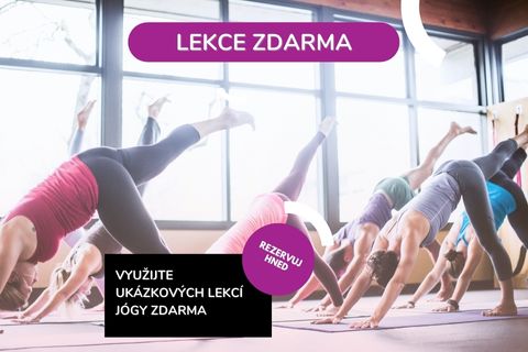 Ukázkové lekce jógy ZDARMA