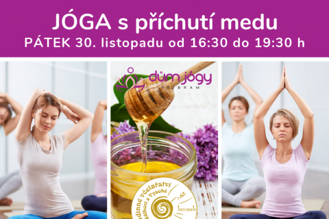 Workshop JÓGA S PŘÍCHUTÍ MEDU