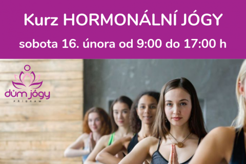 Celodenní KURZ HORMONÁLNÍ JÓGY - sobota 16. února 19