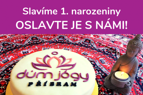 Slavíme 1. narozeniny, OSLAVTE JE S NÁMI! - úterý 23. dubna 19